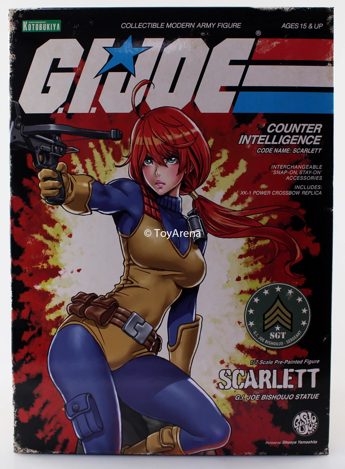 Kotobukiya Bishoujo G.I. Joe Scarlett Statue Figure SV232 1 Kotobukiya Bishoujo G.I. Joe Scarlett Statue Figure SV232