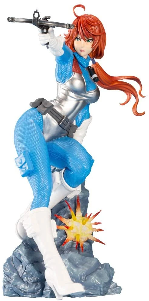 Kotobukiya Bishoujo G.I. Joe Scarlett Sky Blue Color Ver. Statue Figure SV279 1 Kotobukiya Bishoujo G.I. Joe Scarlett Sky Blue Color Ver. Statue Figure SV279