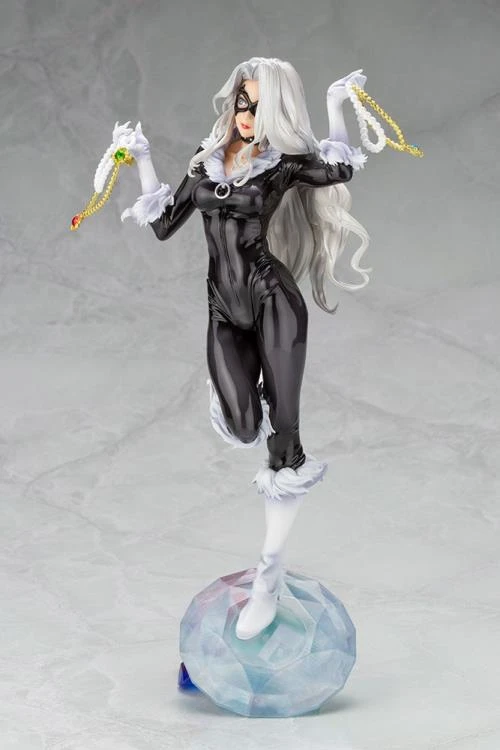 Kotobukiya Bishoujo Marvel Comics Black Cat (Steals Your Heart) Statue Figure 2 Kotobukiya Bishoujo Marvel Comics Black Cat (Steals Your Heart) Statue Figure - Image 2