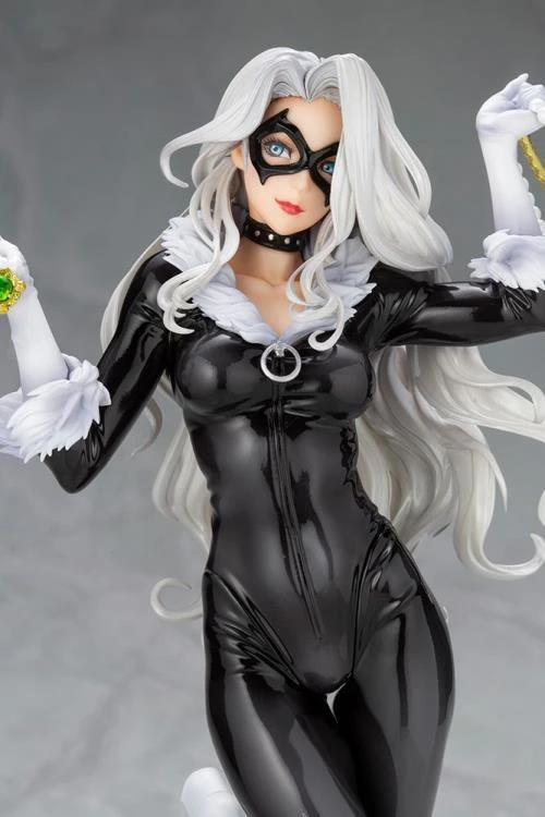 Kotobukiya Bishoujo Marvel Comics Black Cat (Steals Your Heart) Statue Figure 4 Kotobukiya Bishoujo Marvel Comics Black Cat (Steals Your Heart) Statue Figure - Image 4