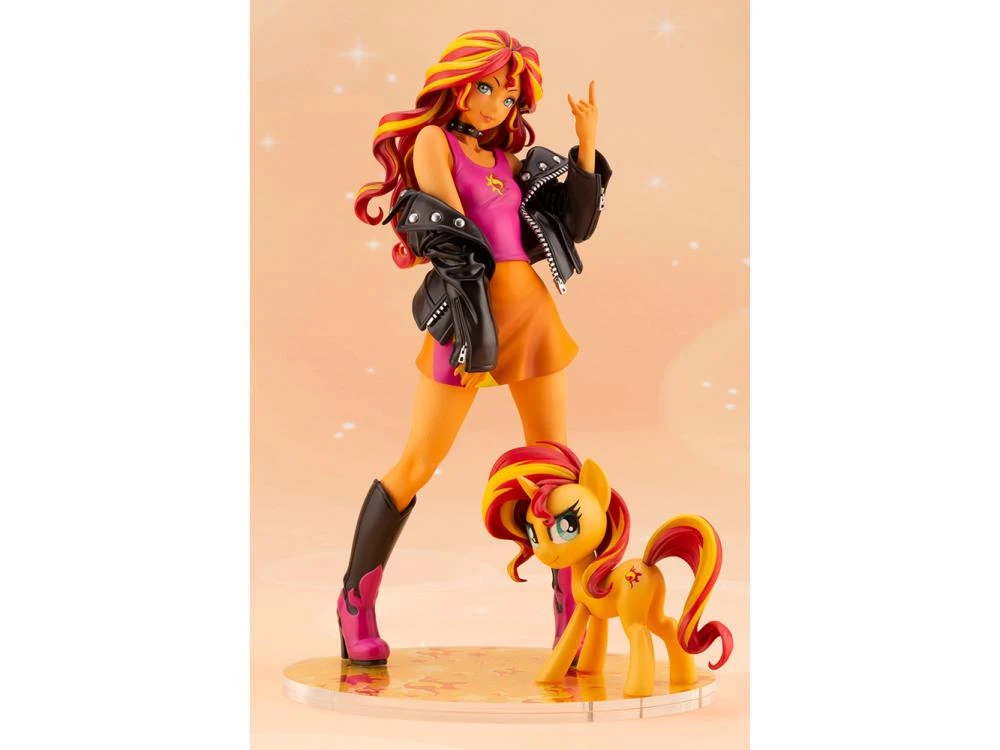 Kotobukiya Bishoujo My Little Pony Sunset Shimmer Statue Figure SV296 2 Kotobukiya Bishoujo My Little Pony Sunset Shimmer Statue Figure SV296 - Image 2