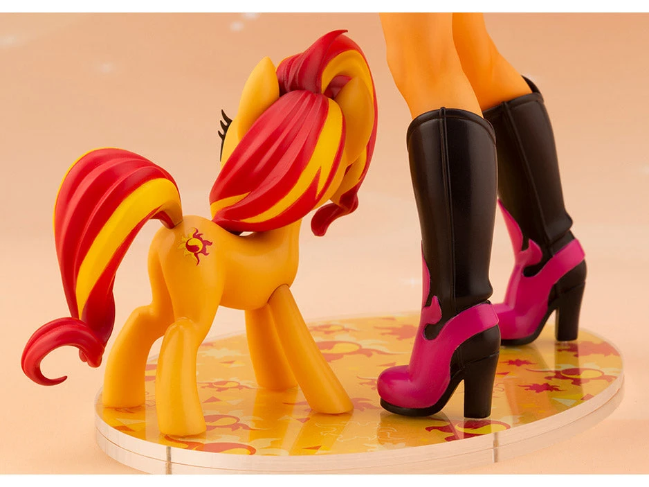 Kotobukiya Bishoujo My Little Pony Sunset Shimmer Statue Figure SV296 6 Kotobukiya Bishoujo My Little Pony Sunset Shimmer Statue Figure SV296 - Image 6