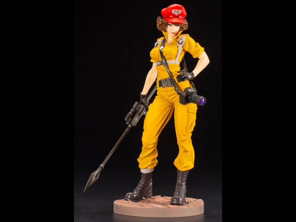 Kotobukiya Bishoujo G.I. Joe Lady Jaye (Canary Ann Color) Statue Figure SV284 2 Kotobukiya Bishoujo G.I. Joe Lady Jaye (Canary Ann Color) Statue Figure SV284 - Image 2