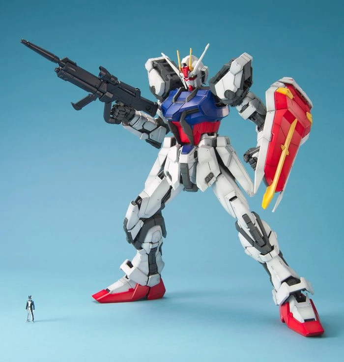 Bandai Gundam 1/60 PG Gundam SEED GAT-X105 Strike Gundam Model Kit 5 Bandai Gundam 1/60 PG Gundam SEED GAT-X105 Strike Gundam Model Kit - Image 5