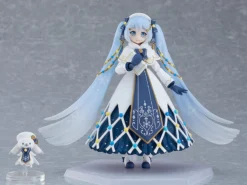 Max Factory Figma #EX-064 Snow Miku (Glowing Snow Ver.) Vocaloid -Bandai || Kotobukiya || Square Enix Sales 4545784067291b