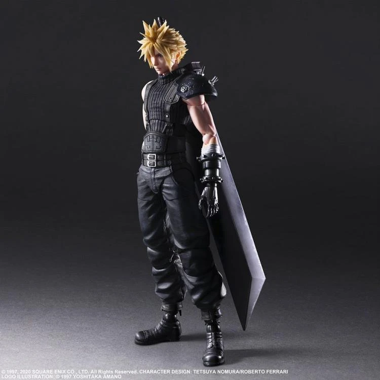 Square Enix Final Fantasy VII Remake Cloud Strife Ver. 2 Play Arts Kai Action Figure 2 Square Enix Final Fantasy VII Remake Cloud Strife Ver. 2 Play Arts Kai Action Figure - Image 2