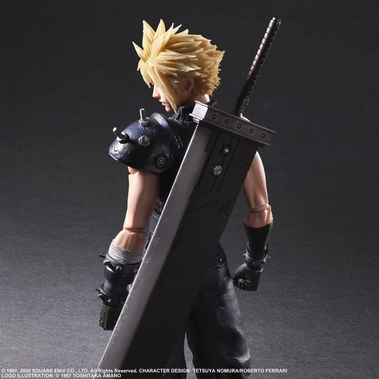 Square Enix Final Fantasy VII Remake Cloud Strife Ver. 2 Play Arts Kai Action Figure 5 Square Enix Final Fantasy VII Remake Cloud Strife Ver. 2 Play Arts Kai Action Figure - Image 5