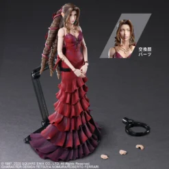 Square Enix Final Fantasy VII Remake Aerith Gainsborough (Dress Ver.) Play Arts Kai Action Figure