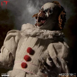 Mezco Toyz ONE:12 Collective: IT: Pennywise Action Figure -Bandai || Kotobukiya || Square Enix Sales 6456