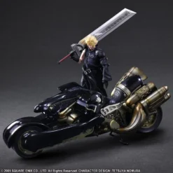 Square Enix Final Fantasy VII: Advent Children Cloud Strife And Fenrir Play Arts Kai Action Figure -Bandai || Kotobukiya || Square Enix Sales 662248822143e