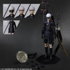 Square Enix NieR: Automata YoRHa No. 9 Type S 9S (Deluxe Version) Play Arts Kai Action Figure