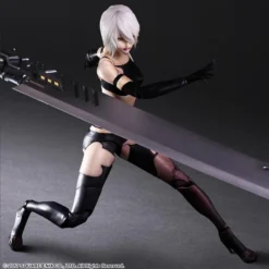 Square Enix NieR: Automata YoRHa No. 2 Type A A2 (Deluxe Version) Play Arts Kai Action Figure -Bandai || Kotobukiya || Square Enix Sales 662248833224d