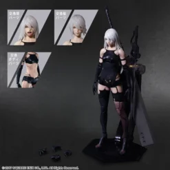Square Enix NieR: Automata YoRHa No. 2 Type A A2 (Deluxe Version) Play Arts Kai Action Figure