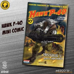Mezco Toyz ONE:12 Rumble Society Hawk P-40 Action Figure Exclusive 19 Mezco Toyz ONE:12 Rumble Society Hawk P-40 Action Figure Exclusive -Bandai || Kotobukiya || Square Enix Sales 696198120110j