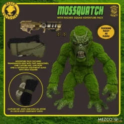 Mezco Toyz ONE:12 Collective: Mossquatch! With Hazard Squad Adventure Pack Exclusive Action Figure