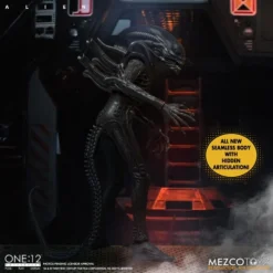 Mezco Toyz ONE:12 Collective: Alien Action Figure -Bandai || Kotobukiya || Square Enix Sales 696198761146a