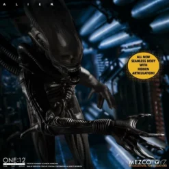 Mezco Toyz ONE:12 Collective: Alien Action Figure -Bandai || Kotobukiya || Square Enix Sales 696198761146d