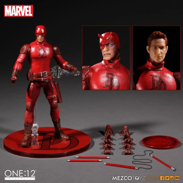 Mezco Toyz ONE:12 Collective: Daredevil Action Figure 1 Mezco Toyz ONE:12 Collective: Daredevil Action Figure