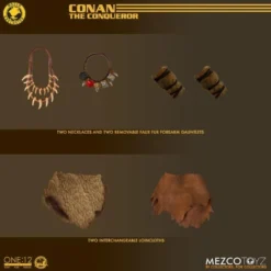 Mezco Toyz ONE:12 Collective: Conan The Conqueror Action Figure -Bandai || Kotobukiya || Square Enix Sales 696198764314f