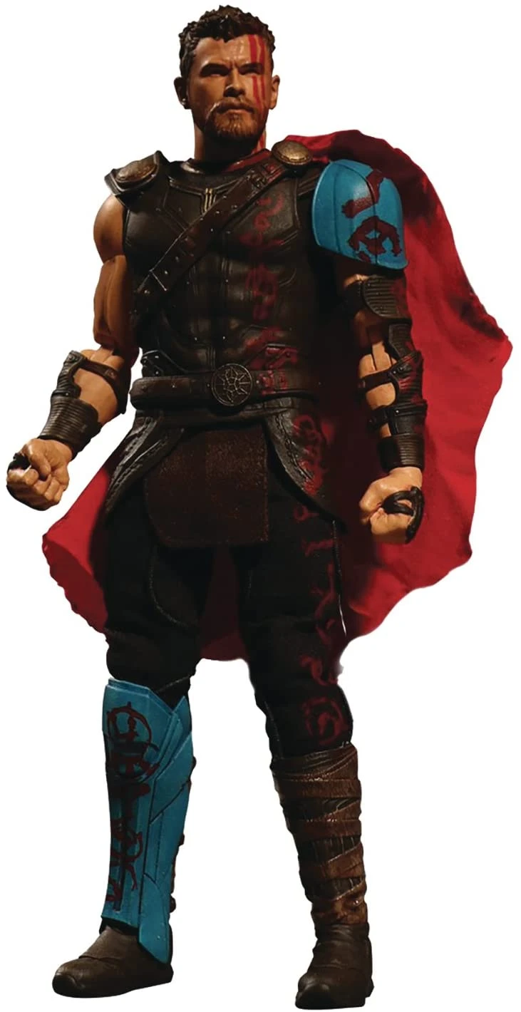 Mezco ToyzONE:12 Collective: Thor Ragnarok (Gladiator Thor) Action Figure 1 Mezco ToyzONE:12 Collective: Thor Ragnarok (Gladiator Thor) Action Figure