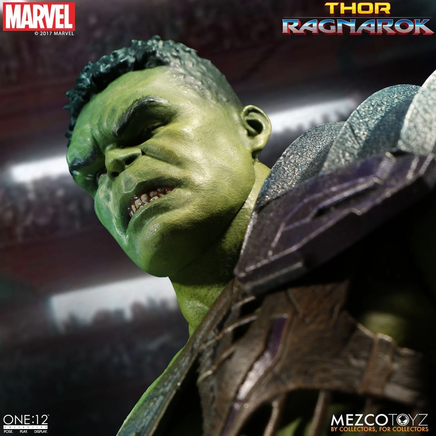 Mezco Toyz ONE:12 Collective: Gladiator Hulk From Thor Ragnorok Action Figure 3 Mezco Toyz ONE:12 Collective: Gladiator Hulk From Thor Ragnorok Action Figure - Image 3