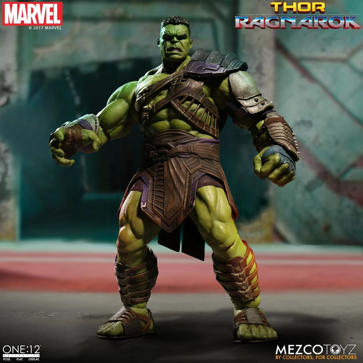 Mezco Toyz ONE:12 Collective: Gladiator Hulk From Thor Ragnorok Action Figure 4 Mezco Toyz ONE:12 Collective: Gladiator Hulk From Thor Ragnorok Action Figure - Image 4