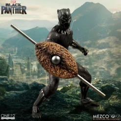 Mezco Toyz ONE:12 Collective: Black Panther Action Figure -Bandai || Kotobukiya || Square Enix Sales 696198769807b