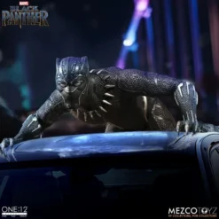 Mezco Toyz ONE:12 Collective: Black Panther Action Figure -Bandai || Kotobukiya || Square Enix Sales 696198769807c
