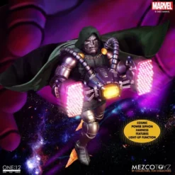 Mezco Toyz ONE:12 Collective Doctor Doom Action Figure -Bandai || Kotobukiya || Square Enix Sales 696198772722g