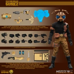 Mezco Toyz ONE:12 Collective: Hazard Squad Gold Commander Gomez: Valley Of The Mossquatch Exclusive Action Figure