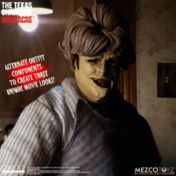 Mezco Toyz ONE:12 Collective The Texas Chainsaw Massacre Deluxe Leatherface Action Figure -Bandai || Kotobukiya || Square Enix Sales 696198775259j