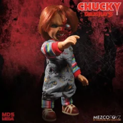 Mezco Toyz Childs Play 3 Talking Pizza Face Chucky Action Figure