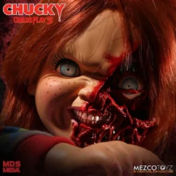 Mezco Toyz Childs Play 3 Talking Pizza Face Chucky Action Figure -Bandai || Kotobukiya || Square Enix Sales 696198780208e