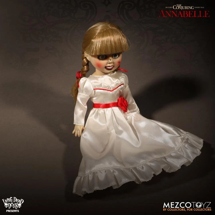 Mezco Toyz The Conjuiring Living Dead Dolls Annabelle Action Figure 2 Mezco Toyz The Conjuiring Living Dead Dolls Annabelle Action Figure - Image 2