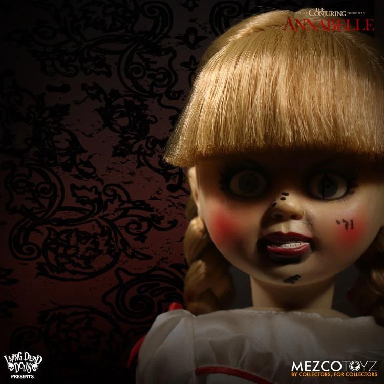 Mezco Toyz The Conjuiring Living Dead Dolls Annabelle Action Figure 5 Mezco Toyz The Conjuiring Living Dead Dolls Annabelle Action Figure - Image 5