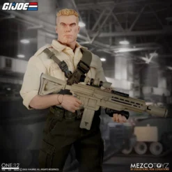 Mezco Toyz ONE:12 Collective G.I. Joe Duke Deluxe Edition Action Figure -Bandai || Kotobukiya || Square Enix Sales MEZCODUKEc