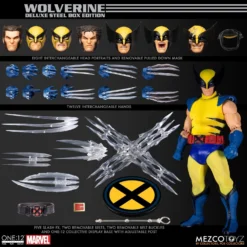 Mezco Toyz ONE:12 Collective Wolverine Deluxe Steel Box Edition Action Figure