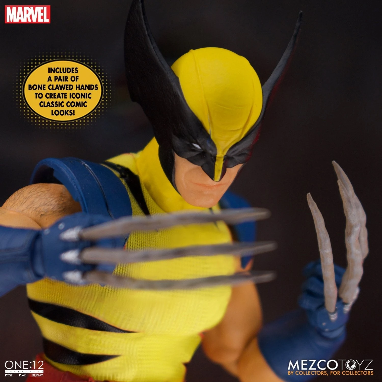 Mezco Toyz ONE:12 Collective Wolverine Deluxe Steel Box Edition Action Figure 8 Mezco Toyz ONE:12 Collective Wolverine Deluxe Steel Box Edition Action Figure - Image 8