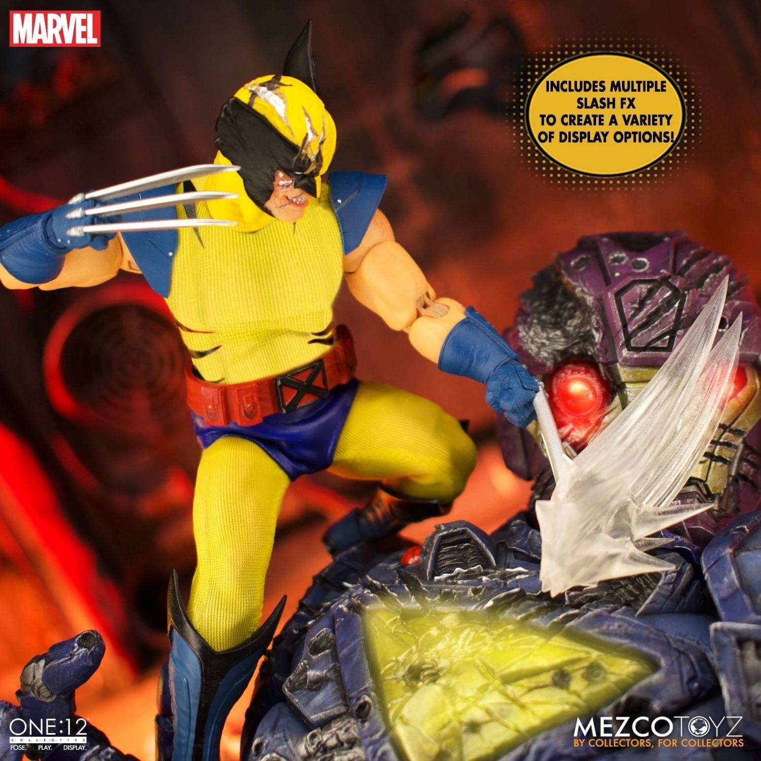 Mezco Toyz ONE:12 Collective Wolverine Deluxe Steel Box Edition Action Figure 6 Mezco Toyz ONE:12 Collective Wolverine Deluxe Steel Box Edition Action Figure - Image 6